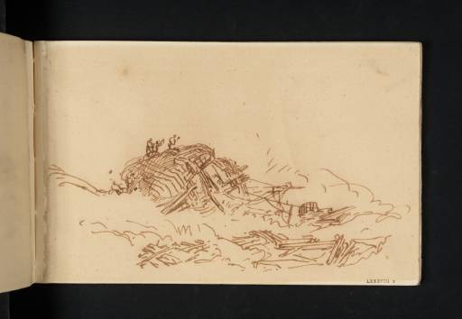 Joseph Mallord William Turner, ‘A Stranded Ship’ c.1805