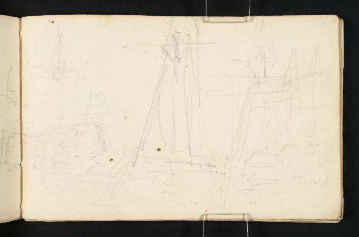 Joseph Mallord William Turner, ‘Study for 'The Battle of Trafalgar, as Seen from the Mizen Starboard Shrouds of the Victory'’ 1805
