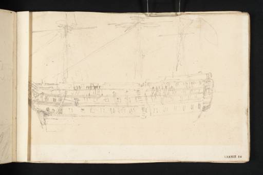 Joseph Mallord William Turner, ‘The 'Victory': Port Side’ 1805