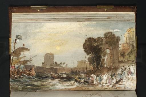 Joseph Mallord William Turner, ‘A Classical Harbour Scene: ?The Return of Chryseis’ 1805