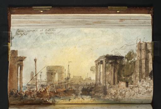 Joseph Mallord William Turner, ‘A Classical Harbour’ 1805