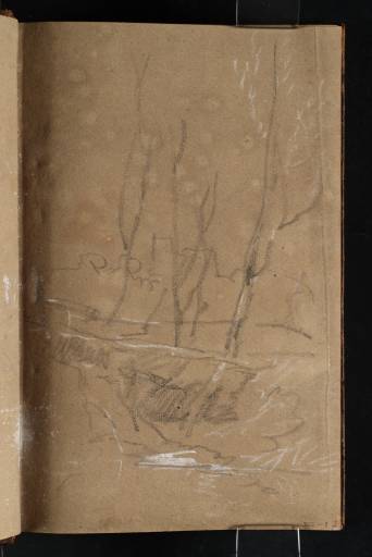 Joseph Mallord William Turner, ‘A Distant Castle Seen through Trees’ c.1806-10