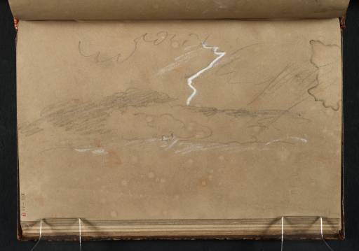 Joseph Mallord William Turner, ‘Stormy Sky with Lightning’ c.1806-10