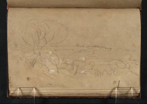 Joseph Mallord William Turner, ‘Bodiam Castle in the Distance ,?from the North’ c.1806-10