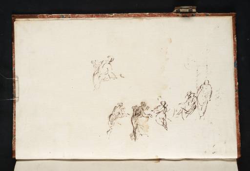 Joseph Mallord William Turner, ‘Figure Studies Related to 'The Goddess of Discord Choosing the Apple of Contention in the Garden of the Hesperides'’ 1805