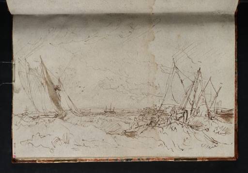 Joseph Mallord William Turner, ‘Study for 'Sheerness and the Isle of Sheppey, with the Junction of the Thames and the Medway from the Nore'’ c.1805-7