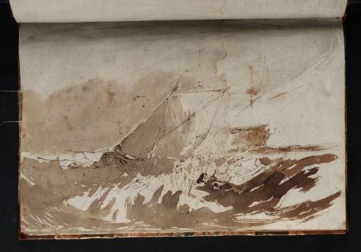 Joseph Mallord William Turner, ‘Study for a Sea-Piece’ c.1805-6