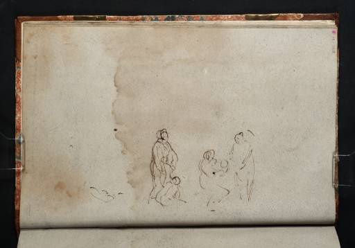 Joseph Mallord William Turner, ‘Study of Women and Children: Related to 'View of Richmond Hill and Bridge'’ c.1805-8