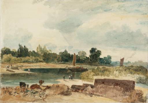 Joseph Mallord William Turner, ‘The River Thames with Isleworth Ferry’ 1805