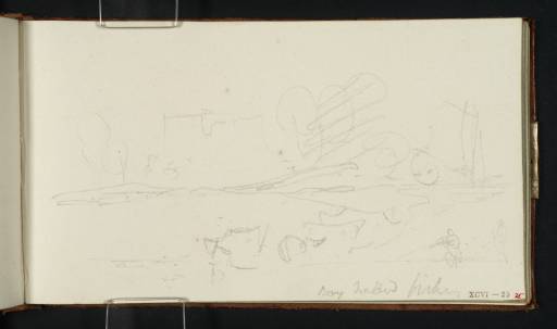 Joseph Mallord William Turner, ‘River Scene with Boys Fishing’ c.1807