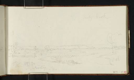 Joseph Mallord William Turner, ‘Penton Hook, near Laleham’ c.1807