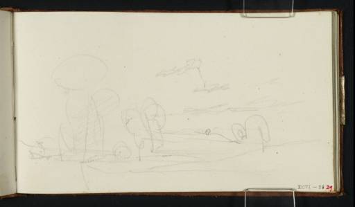 Joseph Mallord William Turner, ‘Landscape’ c.1805-7