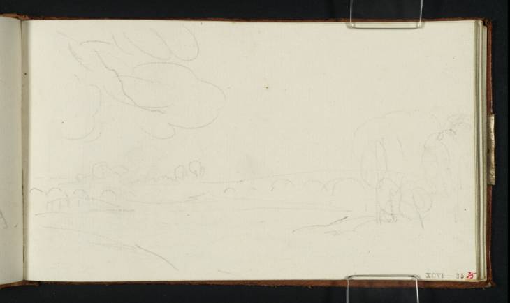 Joseph Mallord William Turner, ‘Walton Bridges’ c.1807