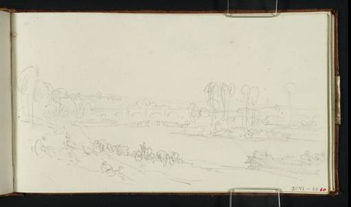 Joseph Mallord William Turner, ‘Walton Bridges’ c.1807