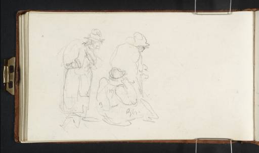 Joseph Mallord William Turner, ‘Group of Mendicants’ c.1807