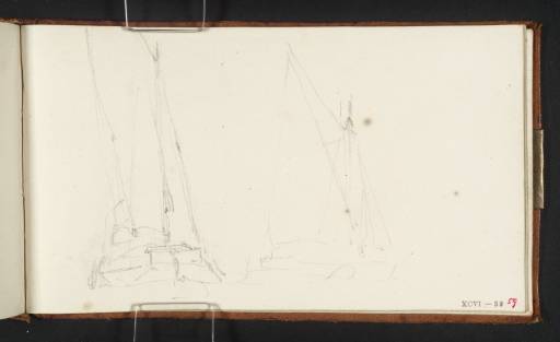 Joseph Mallord William Turner, ‘Two Barges’ c.1807