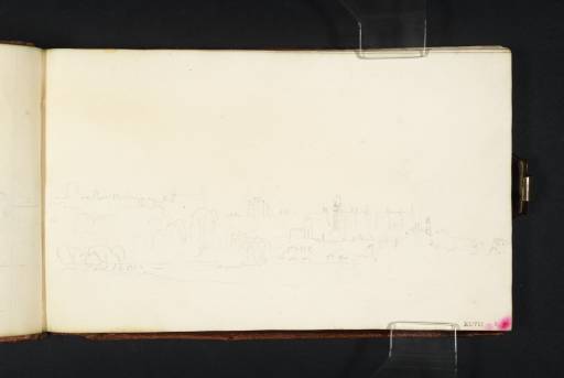 Joseph Mallord William Turner, ‘Windsor Castle and Eton from the North’ c.1806-8