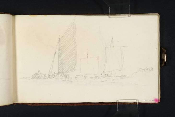 Joseph Mallord William Turner, ‘Sailing Barges’ c.1806-8