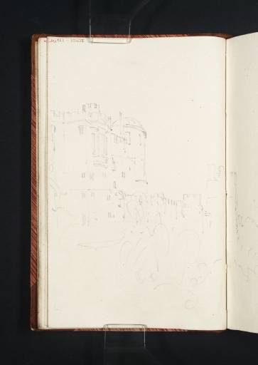 Joseph Mallord William Turner, ‘Windsor Castle: The North Terrace from Below, Looking West’ 1805
