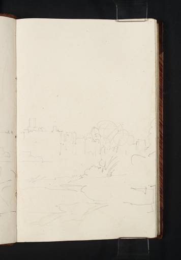 Joseph Mallord William Turner, ‘Windsor Castle from the North, near Romney Lock’ 1805