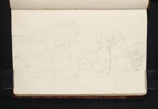 Joseph Mallord William Turner, ‘Windsor Castle from Romney Lock Island’ 1805