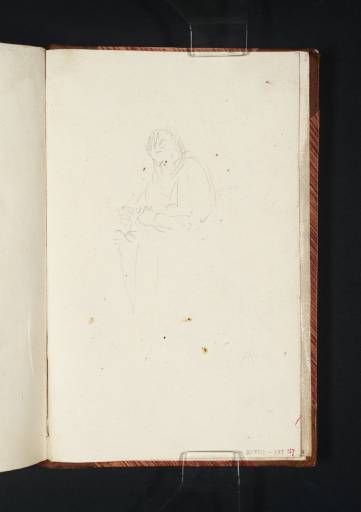 Joseph Mallord William Turner, ‘Seated Figure, ?Sketching’ 1805