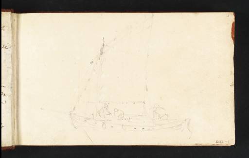 Joseph Mallord William Turner, ‘A Fishing Boat, Sailing’ c.1805-9