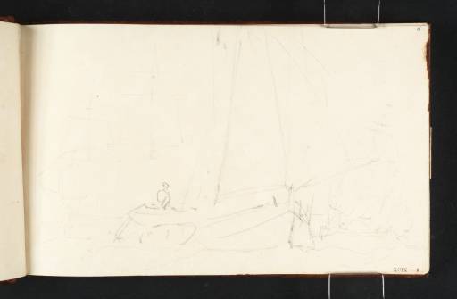 Joseph Mallord William Turner, ‘Barges Sailing’ c.1805-9