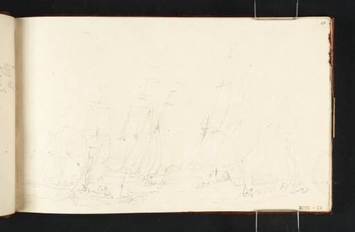 Joseph Mallord William Turner, ‘Ships under Full Sail’ c.1805-9