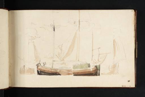 Joseph Mallord William Turner, ‘Barges’ c.1805-9