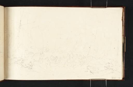 Joseph Mallord William Turner, ‘Ships' Boats Victualling’ c.1805-9