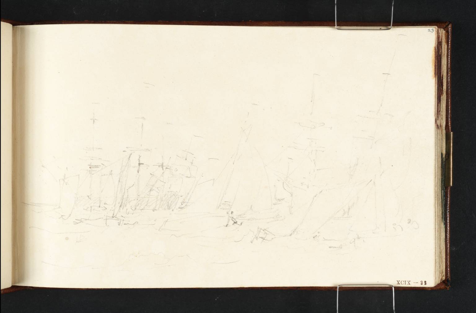 Men-of-War (or Merchantmen) Surrounded by Smaller Craft