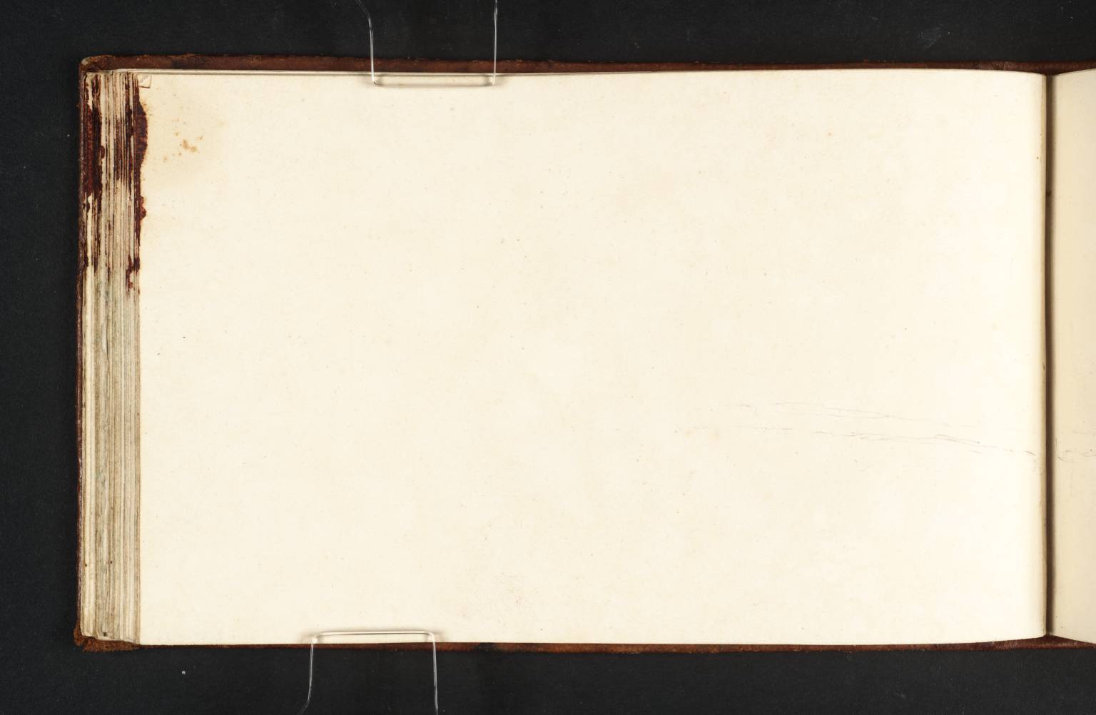 Vessels, with Flat Coast-Line Beyond