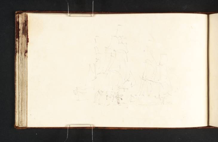 Joseph Mallord William Turner, ‘Men-of-War’ c.1805-9