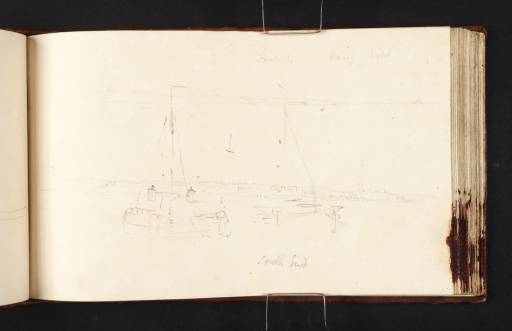Joseph Mallord William Turner, ‘Two Views of the Essex Shore: Southend and Foulness Island’ c.1805-9