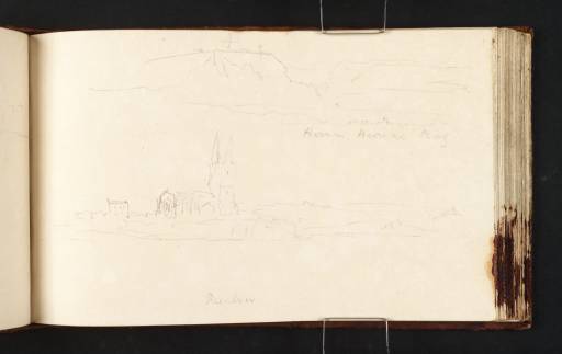 Joseph Mallord William Turner, ‘Two Strips of Kent Coast: Reculver and Herne Bay’ c.1805-9