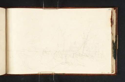 Joseph Mallord William Turner, ‘Fishing Boats in a Rough Sea’ c.1805-9