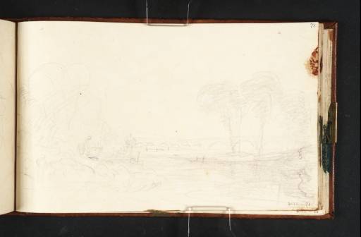 Joseph Mallord William Turner, ‘?Study for 'Walton Bridges'’ c.1805-7