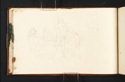 Joseph Mallord William Turner, ‘A Dentist and his Wife and Son: Study for 'The Unpaid Bill, or the Dentist Reproving his Son's Prodigality'’ c.1807-8