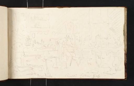 Joseph Mallord William Turner, ‘A Dentist's Shop: Study for 'The Unpaid Bill, or the Dentist Reproving his Son's Prodigality'’ c.1807-8