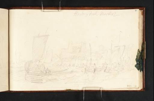 Joseph Mallord William Turner, ‘Hastings Fish Market’ c.1805-9