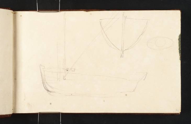 Joseph Mallord William Turner, ‘Two Views of a Boat’ c.1805-9
