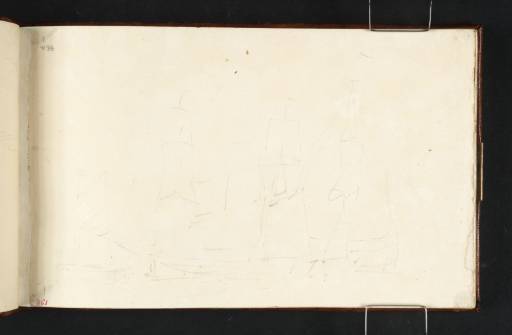 Joseph Mallord William Turner, ‘Men-of-War and other Vessels’ c.1805-9
