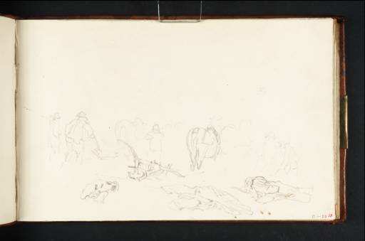 Joseph Mallord William Turner, ‘Men and Horses Ploughing’ 1807