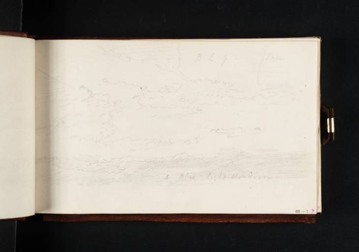 Joseph Mallord William Turner, ‘A Sunset Sky’ c.1806-14