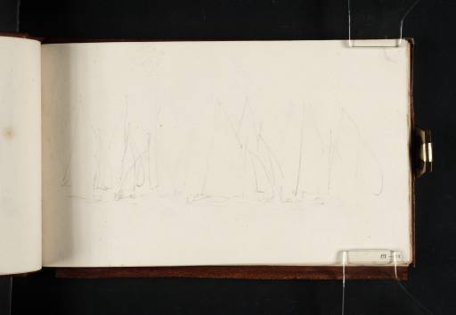 Joseph Mallord William Turner, ‘Seven Sailing Barges’ c.1806-14