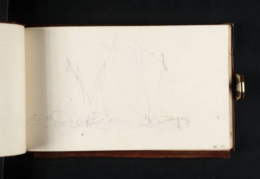 Joseph Mallord William Turner, ‘Three Sailing Barges’ c.1806-14