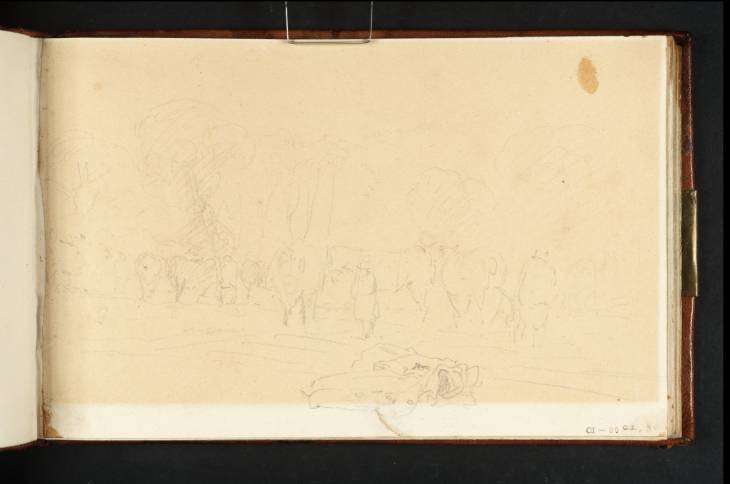 Joseph Mallord William Turner, ‘Ploughing Scene with Horses’ 1807