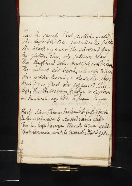Joseph Mallord William Turner, ‘Verses (Inscriptions by Turner)’ c.1808