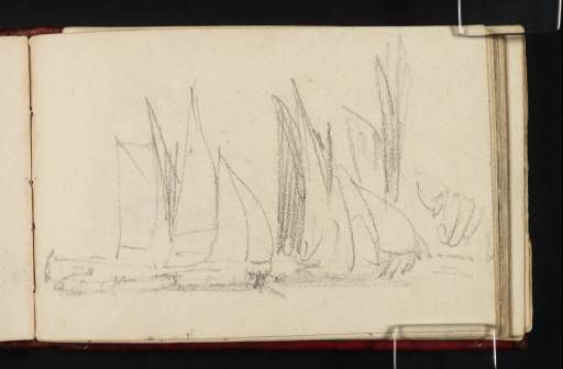 Joseph Mallord William Turner, ‘Thames Barges’ c.1808
